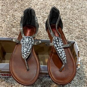 UNIONBAY Rhinestone Sandals